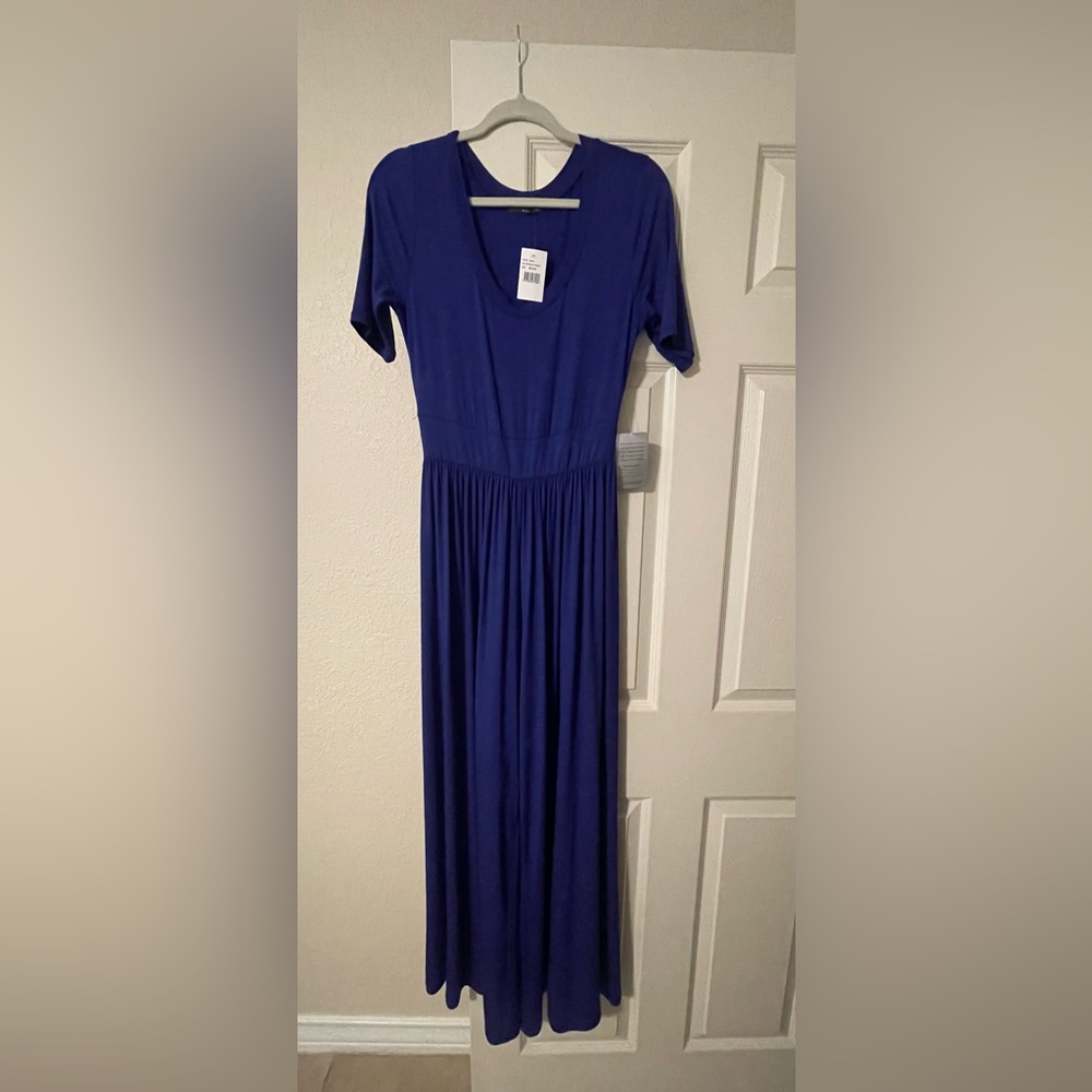 NWT West Kei Blue Short Sleeve Jumpsuit